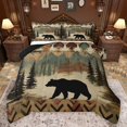 thumbnail image 1 of Castle Fairy Safari Bear Full Size Comforter Sets 3-Piece for Boys Girls,Jungle Animal Bedding Comforter Set,Retro Vintage Aesthetic Lightweight Bedding Sets,Super Cozy Room Decor,Reversible, 1 of 8