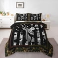 thumbnail image 1 of Castle Fairy Safari Deer Twin Comforter Sets,USA Flag Bedding Set, 1 of 8