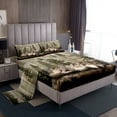 thumbnail image 1 of Castle Fairy Safari Wolf Twin Sheet Sets for Kids Teens,Jungle Animal Bedding, 1 of 6