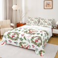 thumbnail image 1 of Castle Fairy 4-Piece King Sheet Set - Santa Claus (Xmas), 1 of 7