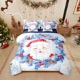 thumbnail image 1 of Castle Fairy 7-Piece Twin Bedding Set: Kids Santa Claus Christmas Wreath Happy New Year Breathable Decor, 1 of 8