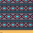 thumbnail image 1 of Castle Fairy Southwestern Aztec Fabric by the Yard 2 Yard,Bohemian Geometric Sewing Fabric,Exotic Style Home Decor Fabric by the Yard,Ultra Soft Tribal Home Decor, 1 of 6