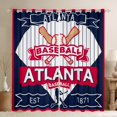 thumbnail image 1 of Castle Fairy Sport Baseball Curtains Pack of 2 (42x84 Each),Ball Gamer Curtains Blackout, 1 of 6