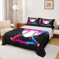 thumbnail image 1 of Castle Fairy Sport Baseball Full Size Sheets for Children Teens,Love Heart Bed Sheets, 1 of 7