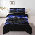 thumbnail image 1 of Castle Fairy Sport Car Queen Comforter Set for Adults,Speed Race Car Bedding Comforter Set, 1 of 8