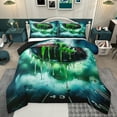 thumbnail image 1 of Castle Fairy Sport Football Bedding Comforter Set 2pcs for Kids Teens,Abstract Graffiti Splash Twin Comforter Sets Microfiber,Rugby Ball Gamer Breathable Bedding Set,Luxury Bedroom Decor,Reversible, 1 of 8