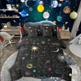 thumbnail image 1 of Castle Fairy Starry Sky 7-Piece Bedding Comforter Set,Galaxy Universe King Bedding Sets,Psychedelic Constellations Ultra Soft Bed Sheets,Microfiber Children Bedroom Decor,Reversible, 1 of 9