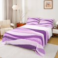 thumbnail image 1 of Castle Fairy Stripes Lines Bed Sheets for Teenagers,Abstract Stone Pattern King Sheets, 1 of 7