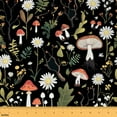 thumbnail image 1 of Castle Fairy Super Cartoon Mushroom Fabric by the Yard 10 Yards,Chic Flower Room Decor Fabric by the Yard,Botanical Plants Fabric for Sewing,Cozy Room Decor, 1 of 6