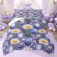 thumbnail image 1 of Castle Fairy Teenagers Chic Floral Twin Comforter Sets,Spring Garden Flower Bedding Set, 1 of 8