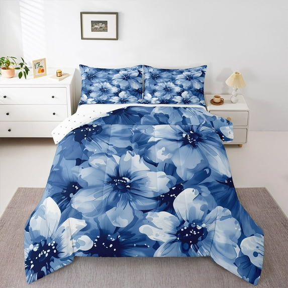 Castle Fairy Teenagers Chic Floral Twin Comforter Sets,Vintage Bedding Set