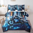 thumbnail image 1 of Castle Fairy Teenagers Dirt Bike 7-Piece Twin Bedding Sets,Extreme Sport Bedding Comforter Set,Abstract Motorcycle Breathable Sheet Sets,Microfiber Bedroom Decor, 1 of 8