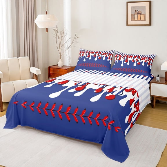 Castle Fairy Teenagers Football Bed Sheets,Sport King Sheets