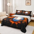 thumbnail image 1 of Castle Fairy Teenagers Sport Baseball Bed Sheets,Graffiti Splash King Sheets, 1 of 7