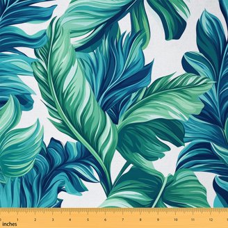Vintage Floral Fabric by the Yard for Arts Crafts Sewing