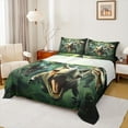 thumbnail image 1 of Castle Fairy Teenagers Wild Dinosaur Bed Sheets,Jungle Wildlife Dino King Sheets, 1 of 7