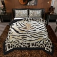 thumbnail image 1 of Castle Fairy Teenagers Zebra Print Full Size Comforter Sets,Cheetah Print Bedding Sets, 1 of 8
