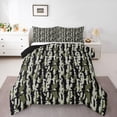 thumbnail image 1 of Castle Fairy Teens Abstract Camouflage Full Size Comforter Sets,Vintage Camo Bedding Sets, 1 of 8