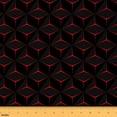 thumbnail image 1 of Castle Fairy Teens Abstract Lines Fabric by the Yard 2 Yards,Neon Lights Room Decor Fabric by the Yard,Geometric Stripes Sewing Fabric,Breathable Home Decor, 1 of 6