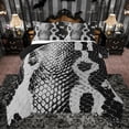 thumbnail image 1 of Castle Fairy Teens Abstract Snake Print Twin Comforter Sets,Gothic Style Bedding Set, 1 of 8