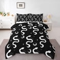 thumbnail image 1 of Castle Fairy Teens Abstract Snake Queen Comforter Set,Starry Sky Bedding Comforter Set, 1 of 8