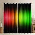 thumbnail image 1 of Castle Fairy Teens Abstract Stripes Black Out Curtains,Geometric Lines Curtains Pack of 2 (42x63 Each),Abstract Gradient Bedroom Curtains,Microfiber Bedroom Decor, 1 of 6