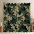 thumbnail image 1 of Castle Fairy Teens Adults Mallard Duck Black Out Curtains,Camouflage Camo Curtains Pack of 2 (42x63 Each),Abstract Geometric Bedroom Curtains,Super Cozy Room Decor, 1 of 6