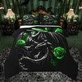 thumbnail image 1 of Castle Fairy Teens Animal Dragon Full Size Comforter Sets,Gothic Floral Rose Bedding Sets, 1 of 8