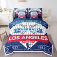 thumbnail image 1 of Castle Fairy Teens Baseball Gamer Twin Bedding Sets,Sport Bedding Comforter Set, 1 of 8
