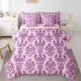 thumbnail image 1 of Castle Fairy Teens Bohemian Damask Bedding Comforter Set,Exotic Style King Bedding Sets, 1 of 8
