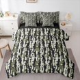 thumbnail image 1 of Castle Fairy Teens Camouflage Bedding Comforter Set,Vintage Camo King Bedding Sets, 1 of 8