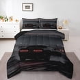 thumbnail image 1 of Castle Fairy Teens Car Twin Comforter Sets,Speed Sport Bedding Set,Car Theme Bedding Set, 1 of 8