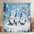 thumbnail image 1 of Castle Fairy Teens Children Cute Gnome Snowman Black Out Curtains,Christmas Snowflake Cardinal Bird Curtains Pack Of 2 (42X63 Each),Xmas Festival Theme Bedroom Curtains,Super Cozy Room Decor, 1 of 6