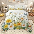 thumbnail image 1 of Castle Fairy Teens Children Daisy Flower 3 Pieces Queen Comforter Set,Spring Graden Ultra Soft Bedding Sets,Flying Butterflies Bedding Comforter Set,Luxury Bedroom Decor, 1 of 8