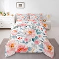thumbnail image 1 of Castle Fairy Teens Children Pink Chic Flower 2Pcs Bedding Comforter Set,Spring Graden Twin Comforter Sets,Watercolor Floral Breathable Bedding Set,Luxury Bedroom Decor, 1 of 8