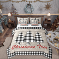 thumbnail image 1 of Castle Fairy 7-Piece Twin Tree Bedding Set - Plaid Cabin, 1 of 8