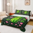 thumbnail image 1 of Castle Fairy Teens Cucumber Pickle Twin Sheet Sets,Love Heart Bedding, 1 of 7