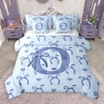 thumbnail image 1 of Castle Fairy Initial O Bow Bedding Set (Full), 7-Piece, 1 of 8