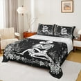 thumbnail image 1 of Castle Fairy Teens Gothic Skeleton 4-Piece Full Size Sheets,Bohemian Flower Bed Sheets,Starry Sky Lightweight Sheet Sets,Luxury Bedroom Decor, 1 of 7