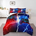 thumbnail image 1 of Castle Fairy Teens Gradient Gamepads Twin Comforter Sets,Gradient Lightning Bedding Set, 1 of 8