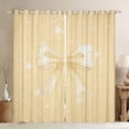 thumbnail image 1 of Castle Fairy Teens Kawaii Bow Curtains Pack of 2 (42x84 Each),Dreamy Princess Curtains Blackout,Sparkling Sequin Bedroom Curtains,Lightweight Room Decor, 1 of 6
