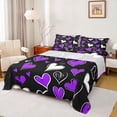 thumbnail image 1 of Castle Fairy Teens Love Heart Print Twin Sheet Sets,Romantic Bedding, 1 of 7