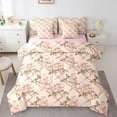 thumbnail image 1 of Castle Fairy Teens Rose Bedding Comforter Set,Spring Garden Flower King Bedding Sets, 1 of 8