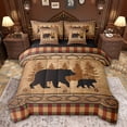 thumbnail image 1 of Castle Fairy Teens Safari Bears Twin Bedding Sets,Tribal Aztec Bedding Comforter Set, 1 of 8