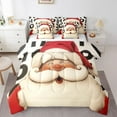 thumbnail image 1 of Castle Fairy Teens Santa Claus 7-Piece Bedding Comforter Set,Merry Christmas King Bedding Sets,Happy New Year Ultra Soft Bed Sheets,Super Cozy Room Decor, 1 of 8