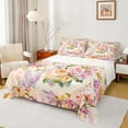 thumbnail image 1 of Castle Fairy Teens Spring Garden Twin Sheet Sets,Chic Flowers Bedding, 1 of 7