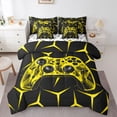 thumbnail image 1 of Castle Fairy Teens Video Game Twin Bedding Sets,Geometric Gamepads Bedding Comforter Set, 1 of 8