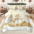 thumbnail image 1 of Castle Fairy 7-Piece Snowman Tree King Bedding Comforter Set, 1 of 8