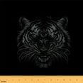 thumbnail image 1 of Castle Fairy Tiger Animal Boy Fabric by the Yard 3 Yards,Black Grey Sewing Fabric,Jungle Wildlife Fabric for Sewing,Lightweight Room Decor, 1 of 6