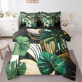 thumbnail image 1 of Castle Fairy Tree Leaves Bedding Comforter Set,Abstract Stripes Full Bedding Set, 1 of 8